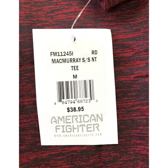 AMERICAN FIGHTER Men's T-Shirt S/S MACMURRAY Premi - Picture 5 of 8